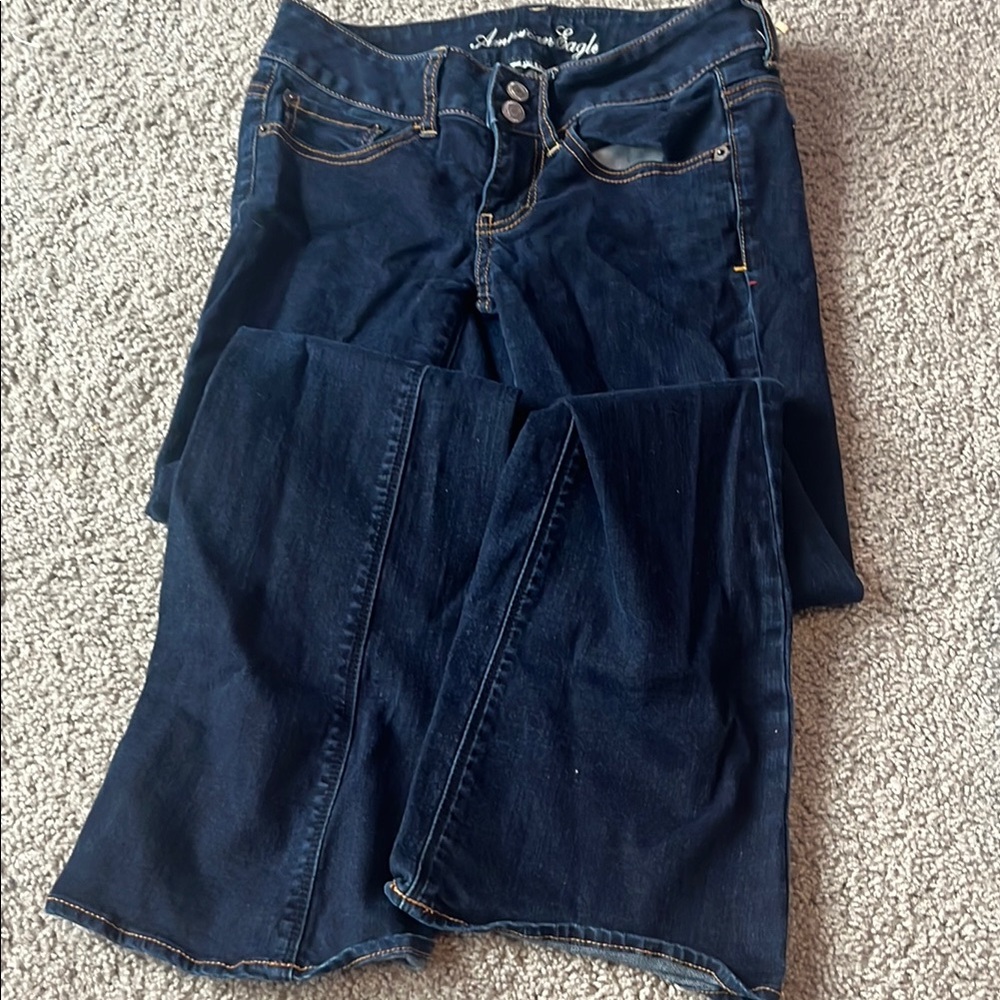 American Eagle Outfitters Women's Blue Jeans